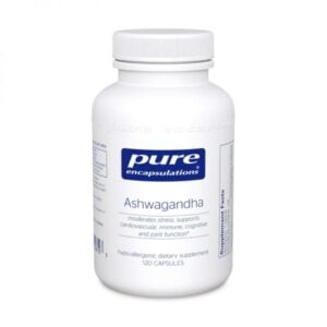 Bottle of Pure Encapsulations Ashwagandha