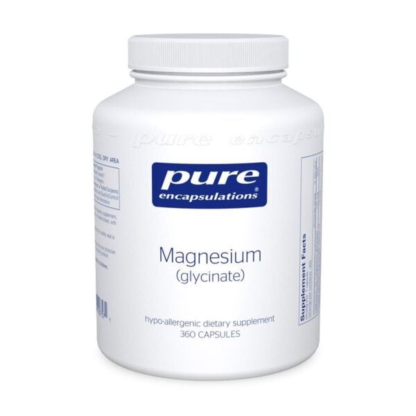 Bottle of Pure Encapsulations Magnesium Glycinate