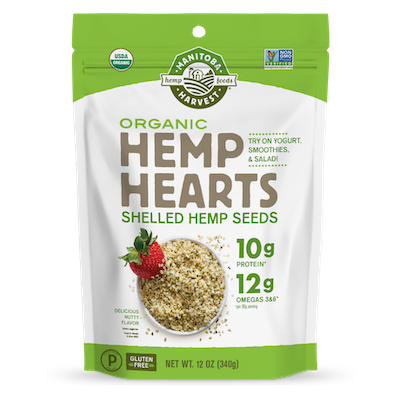 package of Manitoba hemp hearts