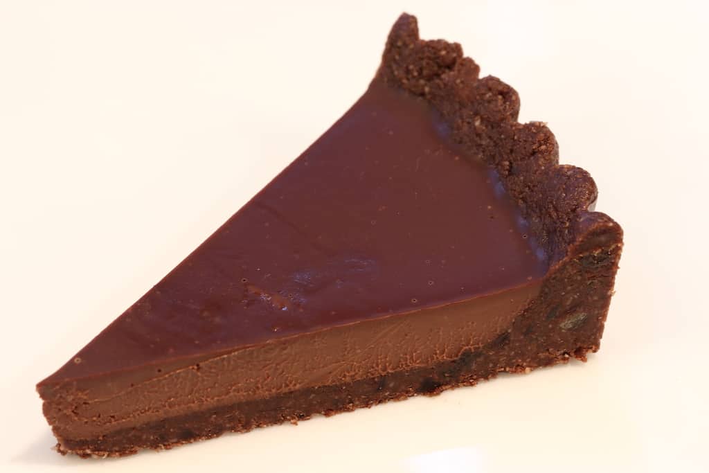 Slice of Chocolate Tart