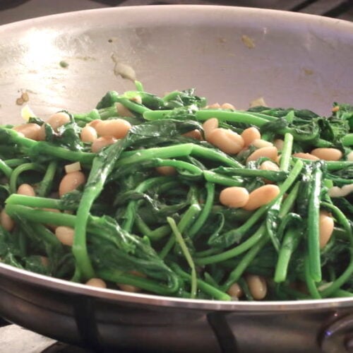 Broccoli Rabe with White Beans A Life Well Planted