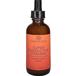 Bottle of Ambaya Gold Super Conductive Vitamins