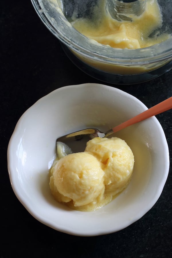 KitchenAid Ice Cream Maker & Tropical Fruit Sorbet Recipe