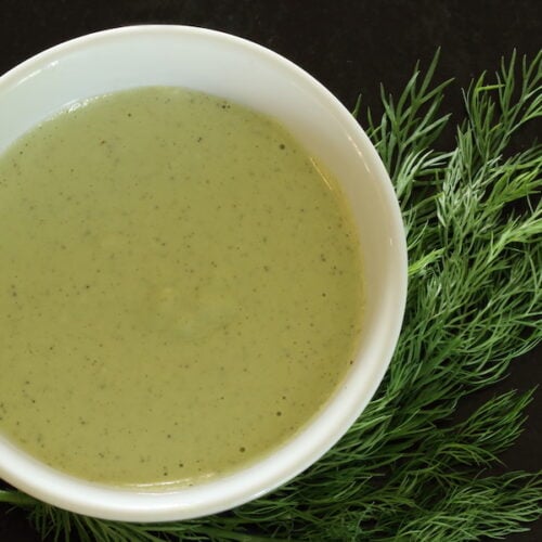 Creamy Dill Sauce and Dressing - A Life Well Planted