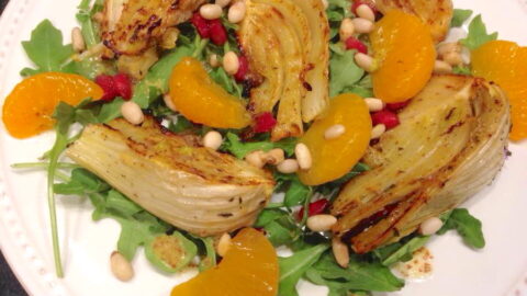 roasted fennel with orange honey dressing Grilled Fennel and Orange Salad Recipe