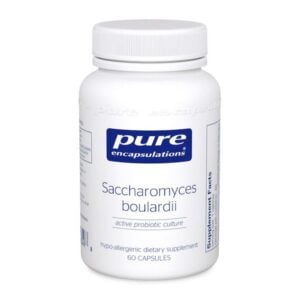 Bottle of Pure Encapsulations Saccharomyces boulardii