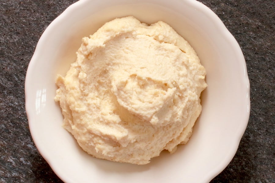 Creamy Cashew Cheese in a small bowl