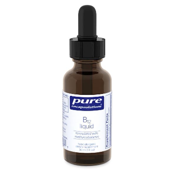 Bottle of Pure Encapsulations B12 1000 mg
