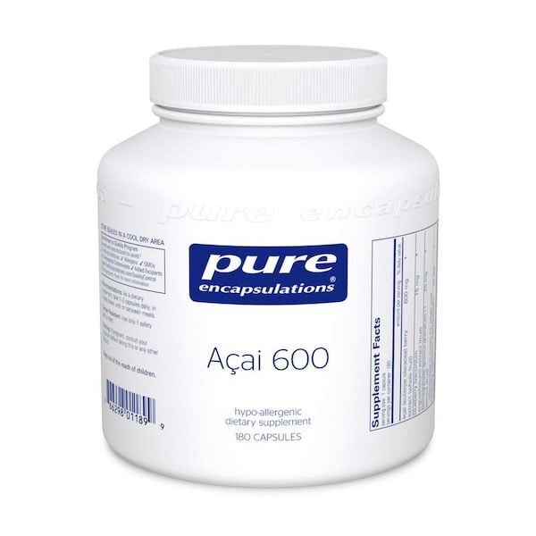 Bottle of Pure Encapsulations Acai 600