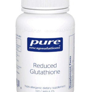 Pure Encapsulations bottle of Reduced Glutathione