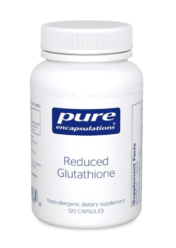 Pure Encapsulations bottle of Reduced Glutathione