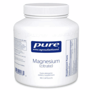 Bottle of Magnesium Citrate