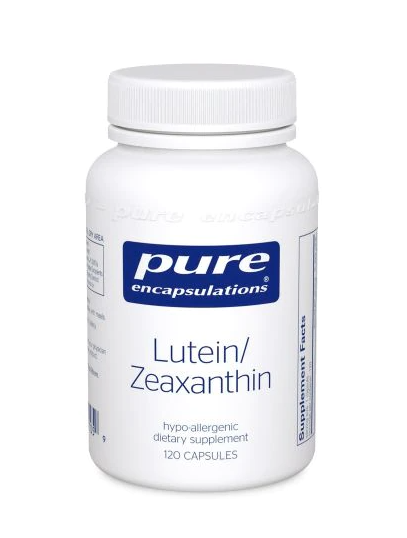 Bottle of Lutein/Zeaxanthin by Pure Encapsulations