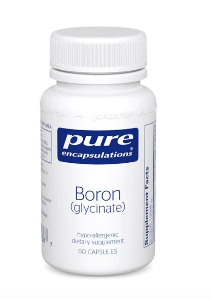 Bottle of Pure Encapsulations Boron (glycinate)