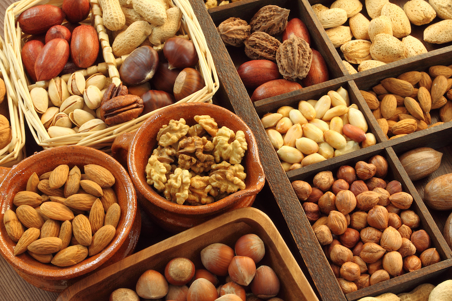 Assortment of nuts