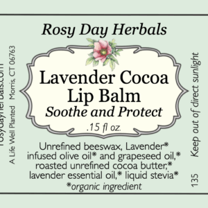 Lavender Cocoa Lip Balm